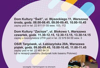 Plakat w kolorze fioletowym Plakat w kolorze fioletowym