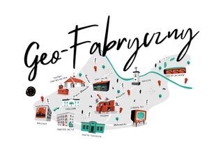 Mapa trasy spaceru Geo-Targówek Mapa trasy spaceru Geo-Targówek