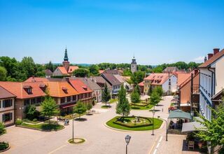 Zdjęcie rynku w Piastowie, foto: https://piastow24.pl/piastow/