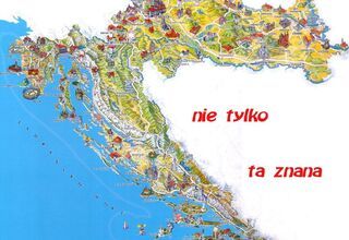 Mapa Chorwacji