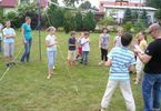 Dziecięcy Zespół Tańca Ludowego na pikniku u Państwa Krupińskich