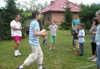 Dziecięcy Zespół Tańca Ludowego na pikniku u Państwa Krupińskich