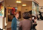 Wystawa: Gobeliny Pracowni Tkactwa Artystycznego DK Zacisze w Centrum Kultury i Inicjatyw Obywatelskich w Podkowie Leśnej, 14 kwietnia 2012