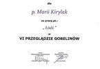I nagroda: Maria Kirylak za pracę „Łódź”