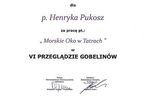III nagroda: Henryk Pukosz za pracę „Morskie Oko w Tatrach”