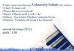 Koncert Aleksandry Soboń
