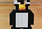 Pingwin z koroną z LEGO