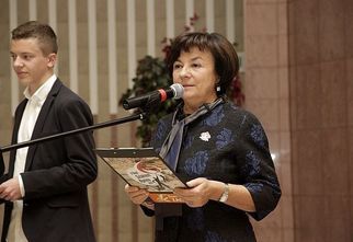 V Rajd Szlakiem Hymnu 2013 - uroczyste podsumowanie w Urzędzie Dzielnicy Targówek