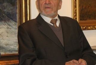 Prof. Marek Kwiatkowski, autor wystawy „Moje pejzaże”, w Radiu Warszawa