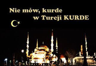 Zdjęcie nocą Stambułu