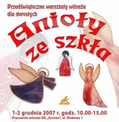 Warsztaty: Anioły ze szkła