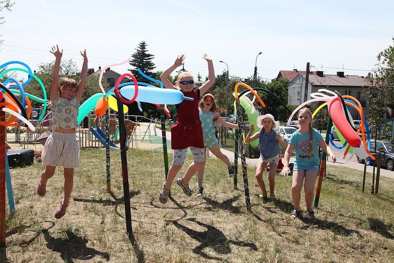 Sobotni wehikuł sztuki: Park rzeźby – balonowe drzewa