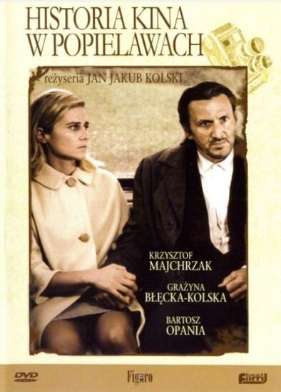 Plakat filmu Historia kina w Popielawach.