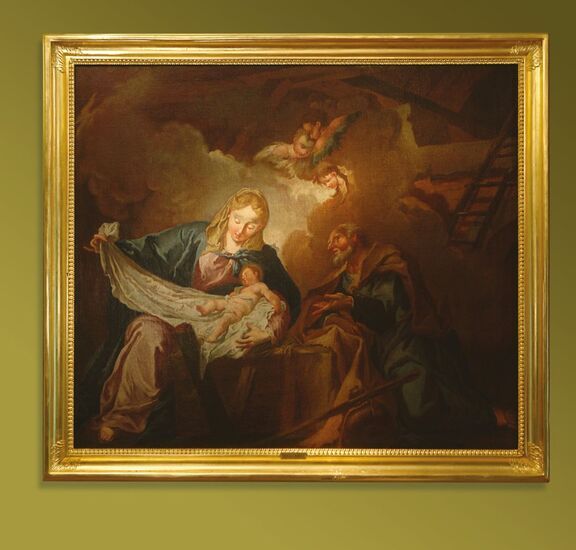 Obraz  boże Narodzenie, foto : https://muzeum.siedlce.pl/lekcje/boze-narodzenie/