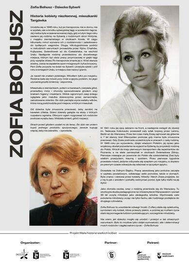 Biografia Zofii Bohusz