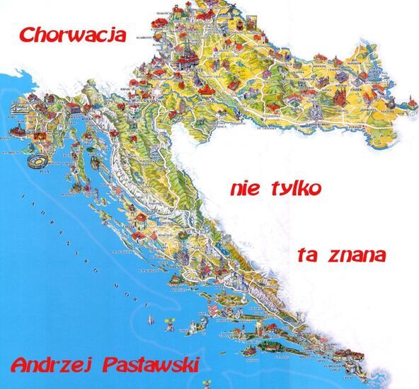 Mapa Chorwacji
