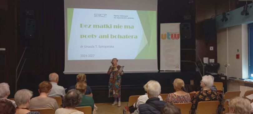 Wykład UTW: Bez matki nie ma poety ani bohatera